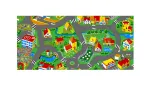 Vaip Domoletti Little Village, mitmev&auml;rviline, 140 cm x 200 cm