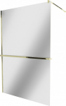 Du&scaron;isein Mexen Kioto+ Walk-In, 110 cm x 200 cm, kuldne