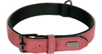 Kaelarihm koertele Flamingo Delu, punane, 470 - 570 mm x 30 mm, XL