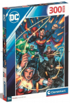 Pusle Clementoni Justice League 21725, 48.5 cm x 33.5 cm, 300 tk, mitmev&auml;rviline