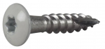 Kruvi, keeratavad puu sisse Essve RAL9010 TX20, 4.8 x 25 mm/7 mm, valge, 20 tk