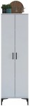 Riidekapp Kalune Design JE110 - 2945, valge v., 60 cm x 40 cm x 198.6 cm