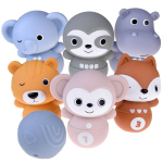 Hariv m&auml;ng Mayblon Zoo Rollers, mitmev&auml;rviline, 7 tk