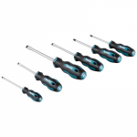 Kruvikeeraja komplekt Makita E-10506, risti/ruut, isoleeritud, 15 cm, 6 tk
