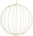 Dekoratsioon "Pall" Finnlumor LED-valgustusega, 50 cm, 50 cm, valge v.