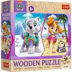 Puidust pusle Trefl Paw Patrol, 24 tk