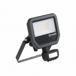 Prožektor liikumisanduriga Ledvance, 1600 - 2400 lm, 4000 &deg;K, IP65, must v.