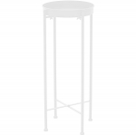 Lillepott valge 30.5x30.5x70.5 cm