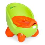 Laste WC pott EcoToys PP112, roheline/oranž, 28 cm x 29 cm x 36 cm