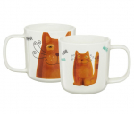 Tass Ambition Pets Ginger Cat, pruun/valge, 0.37 l