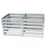 Komposter Timbela M800+M800A, 182 cm x 91 cm x 85 cm, 1408 l, hall v.