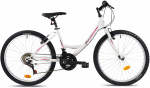 Laste jalgratas, m&auml;gi- Bottari Torino 77032, valge v., 24", 24"