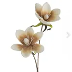 Kunstlill Flore Flower Decor, valge v./roheline v., 70 cm x 17 cm