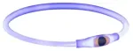 Kaelarihm koertele Trixie USB Flash Light Ring, sinine v., 650 mm x 8 mm, L-XL