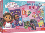 Lauam&auml;ngude komplekt Trefl Gabbys Dollhouse Mix & Play 8in1, EN
