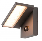 &Otilde;ue seinavalgusti SLV Abridor, 6.8W, LED, IP65, antratsiit v., 14 cm x 16.8 cm