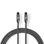 Juhe Nedis TosLink Optical Male, Optical Male, 3 m, must v.