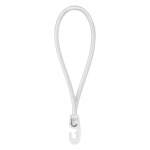 Kummist n&ouml;&ouml;rid Bradas Bungee Hook, 18 cm, kumm, valge, 25 tk
