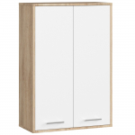 Seina vannitoakapp Akord Fin, valge v./pruunikas v., 30.5 cm x 64.2 cm x 93.6 cm