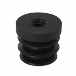 M&ouml;&ouml;blifurnituur Haushalt HAH15916, must v., 0.25 cm, 2 tk