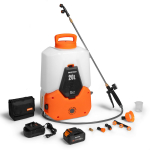 Juhtmeta aiapihusti Daewoo DSA 2021LI SET, 20 l, manomeetriga