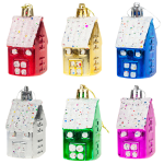 J&otilde;ulupuu m&auml;nguasjade komplekt Nameliai, mitmev&auml;rviline, plastik, 6 tk