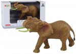 M&auml;ngukujuke, elevant Lean Toys The World Of Animals African, 18 cm, pruun