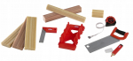 Laste t&ouml;&ouml;riistakomplekt, - Little Tikes Creative Construction Measure & Cut, pruun v./punane v./hall v.