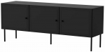 TV-kapp Cama Meble Palazzo, matt must v., 40 cm x 151 cm x 60 cm