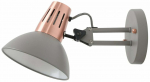 Valgusti seinale GTV Artemia 2164, E27, 1 x 40 W, roosa v./hall v.