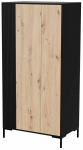 Riidekapp Cama Meble Merci, artisan oak, 55 cm x 90 cm x 184 cm