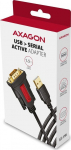 Adapter Axagon ADS-1PSN USB Type-A Male, RS-232 Male, 1.5 m, must v.