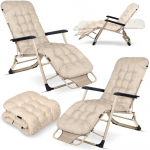 Lamamistool ChillWell, beež v., 95 cm x 60 cm x 98 cm