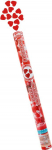 Konfetti GoDan Hearts, punane v., 60 cm
