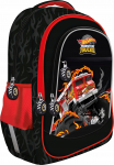 Kooli seljakott Bright Starts Hot Wheels BPL-59, must v./punane v., 40 cm x 28 cm x 18 cm