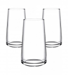 Klaaside komplekt Hermia PB-420410, klaas, 0.39 l, 3 tk