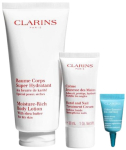 Kehahoolduskomplekt Clarins Body Hydration Essentials Kit, 3 tk