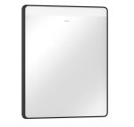 Peegel Hansgrohe Xarita Lite Q, valgustusega, rippuv, 60 cm x 70 cm, matt must v.