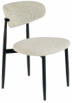 S&ouml;&ouml;gitoa tool Homla Averon 244131, matt, must v./beež v., 55 cm x 52 cm x 77 cm