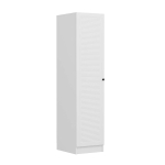 Riidekapp Kalune Design Minar Kale 8661, valge v., 45 cm x 52 cm x 190 cm