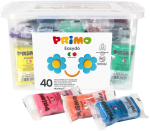 Plastiliin Primo Easydo 445-699, 0.060 kg, mitmev&auml;rviline, 40 tk