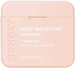 Juuksemask Monday Deep Moisture Keratin, 250 ml