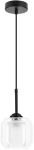 Valgusti lagi Candellux Lighting Estima 31-58102, E27, 1 x 40 W, l&auml;bipaistev v. / must v., 14 x 14 cm