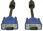 Juhe Akyga D-Sub (VGA) - D-Sub (VGA) DSUB 15-pin, DSUB 15-pin, 3 m, sinine v./must v.