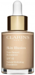 Vedel jumestuskreem Clarins Skin Illusion Natural Hydrating Foundation, 105 nude, 30 ml