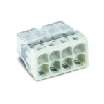 Klemm Wago 2273-208/5, 8 x 0,5-2,5 mm&sup2;, 24 A, valge