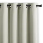 Pimendavad kardinad Restilo Blackout, kreemjasvalge, 140 cm x 175 cm