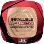Kompaktne pulber L&rsquo;Or&eacute;al Paris Infallible 24H Fresh Wear, 245 golden honey, 9 g