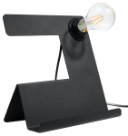 Laualambid Sollux Incline, E27, 60W, must v./must v.