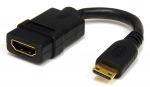 Adapter StarTech HDACFM5IN HDMI female, Mini HDMI male, 0.012 m, must v.
